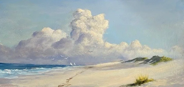 August Clouds. 9x12”