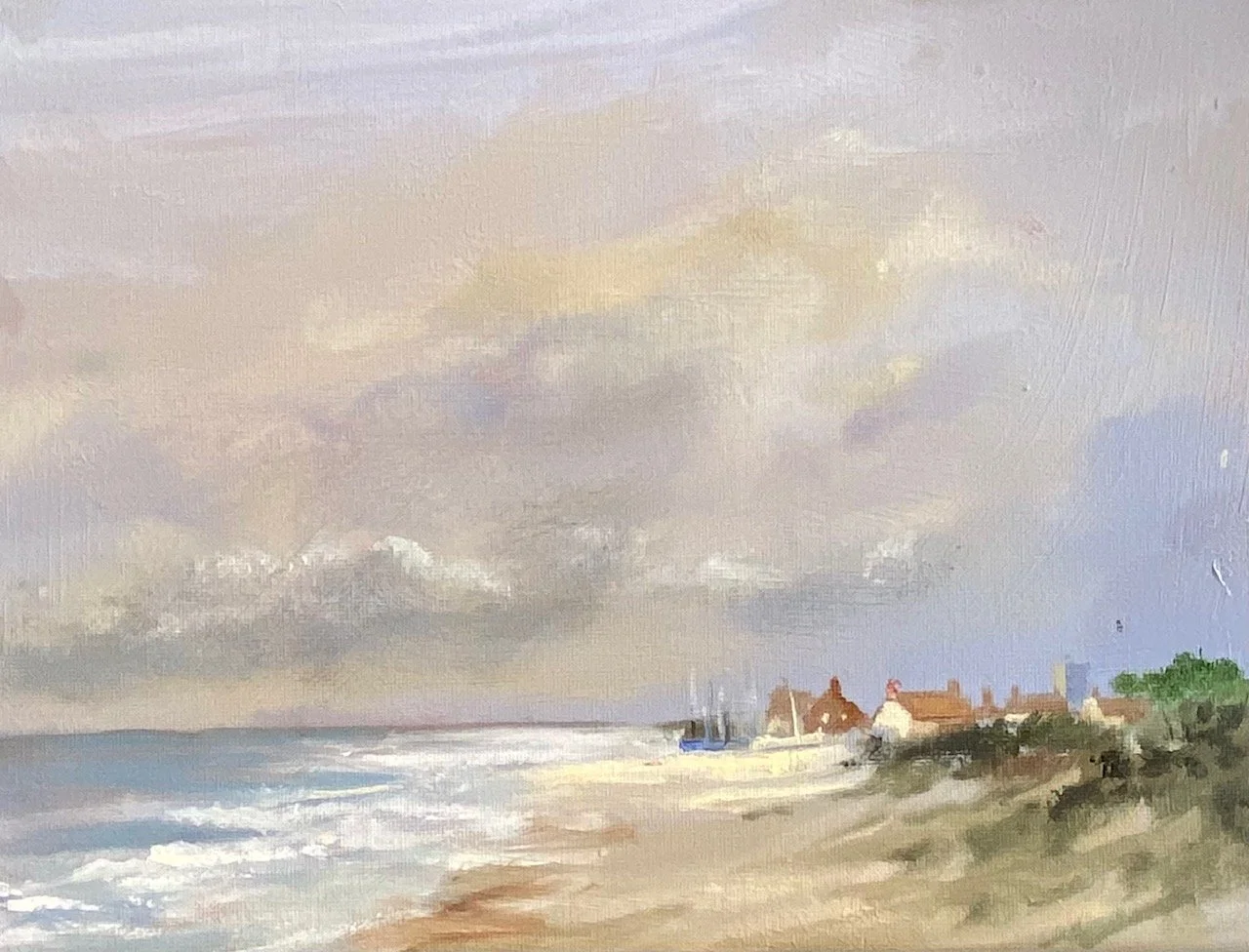 Coastal Suffolk. 8x10"