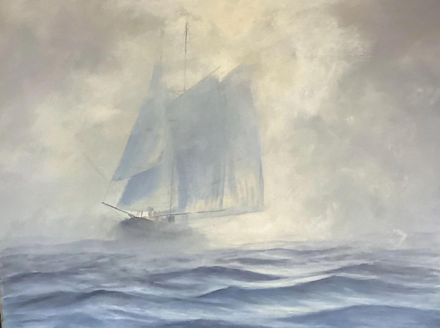 Sun and Fog. 18x24”
