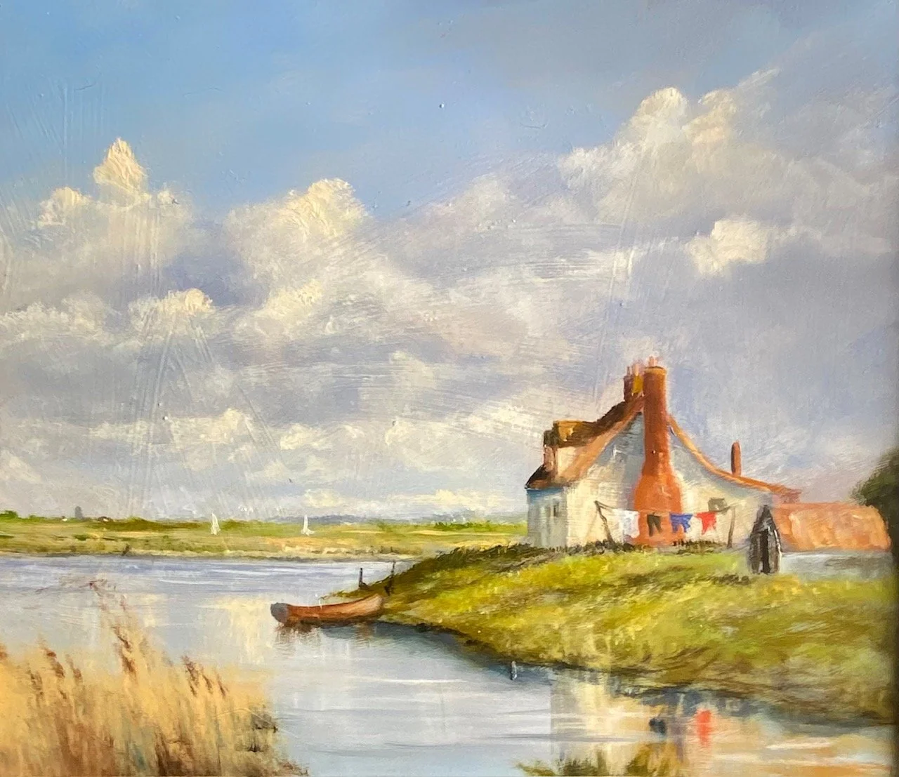 Marshman’s Cottage. 12x14"