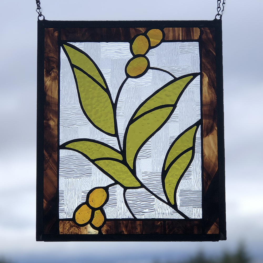 Olive Branch Stained Glass