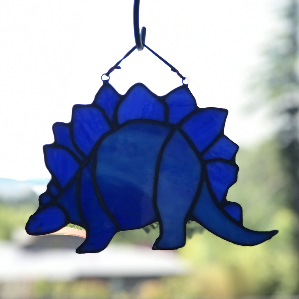 Blue Stegosaurus