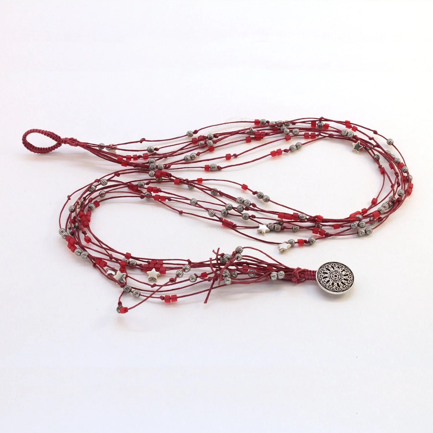 Red Bluegrass Wrap Bracelet4.jpeg
