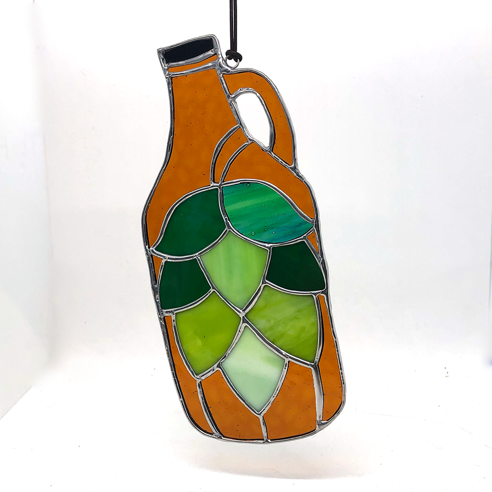 Growler with Hops