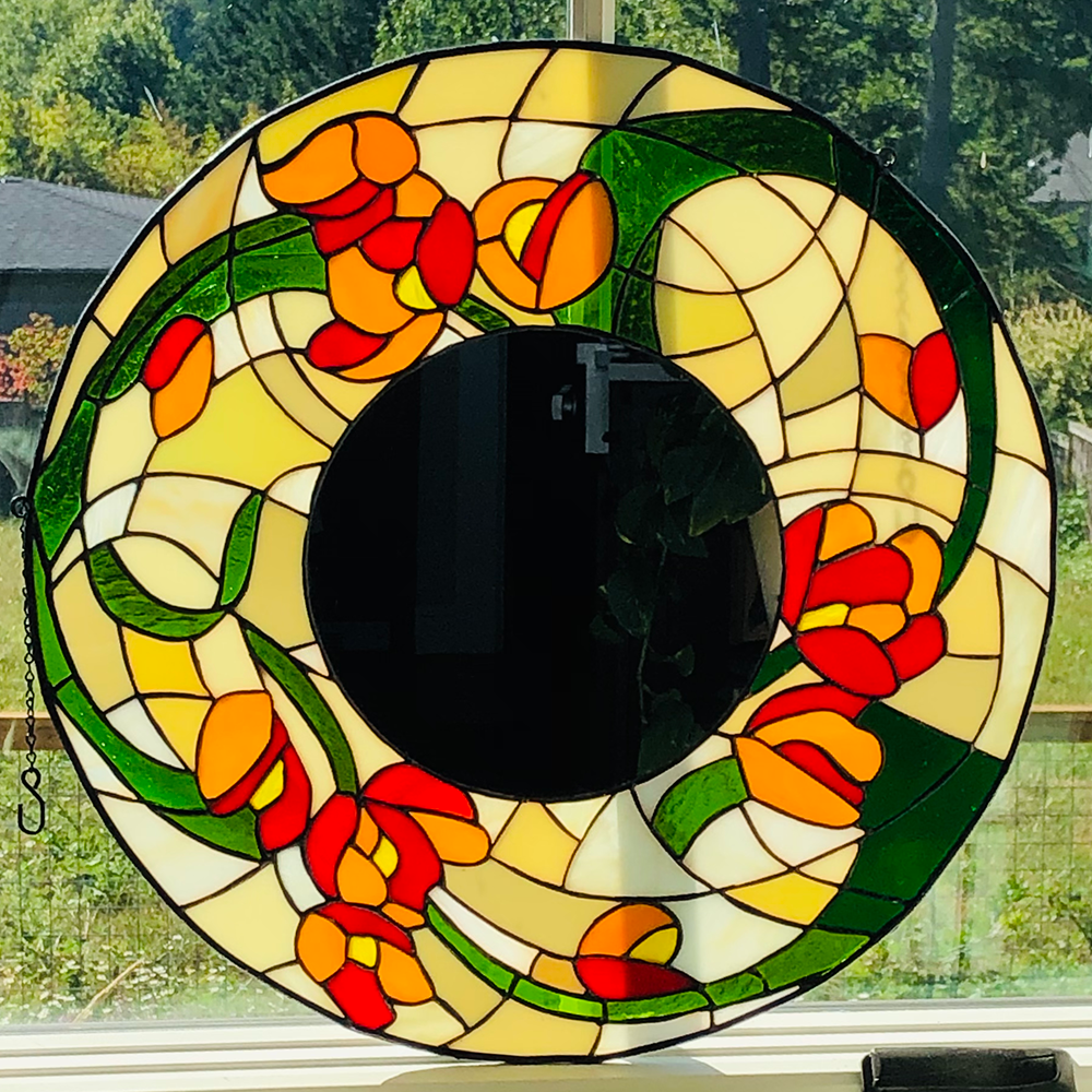 "Peony Mirror"