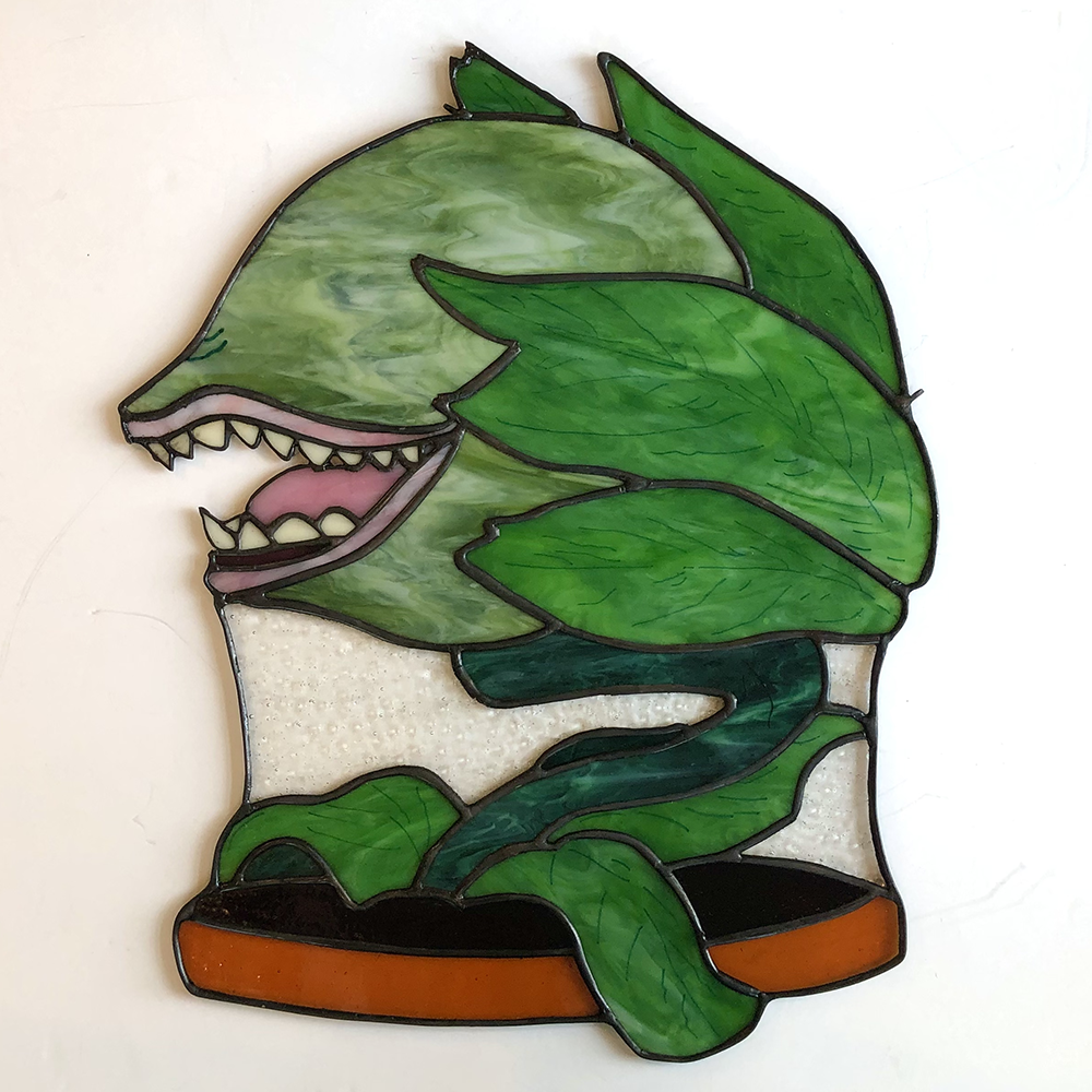 Audrey II-Based on the character from "Little Shop of Horrors." Art by Erin Howard for Worker Bee