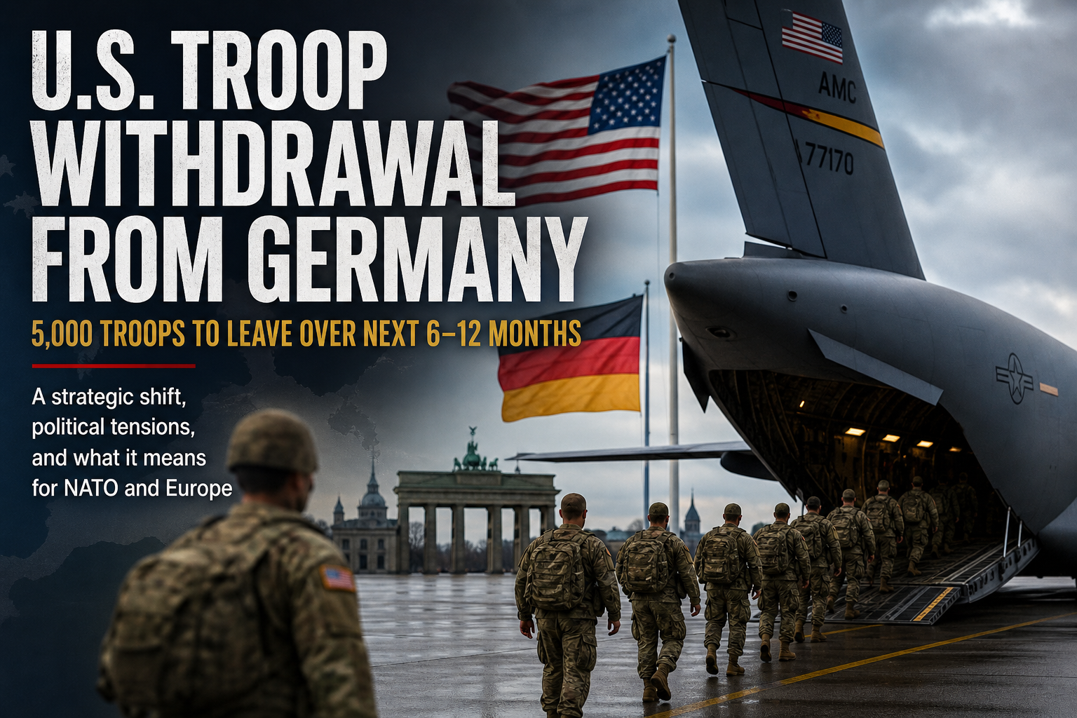 Strategic Shift or Political Message? U.S. Leaves Germany