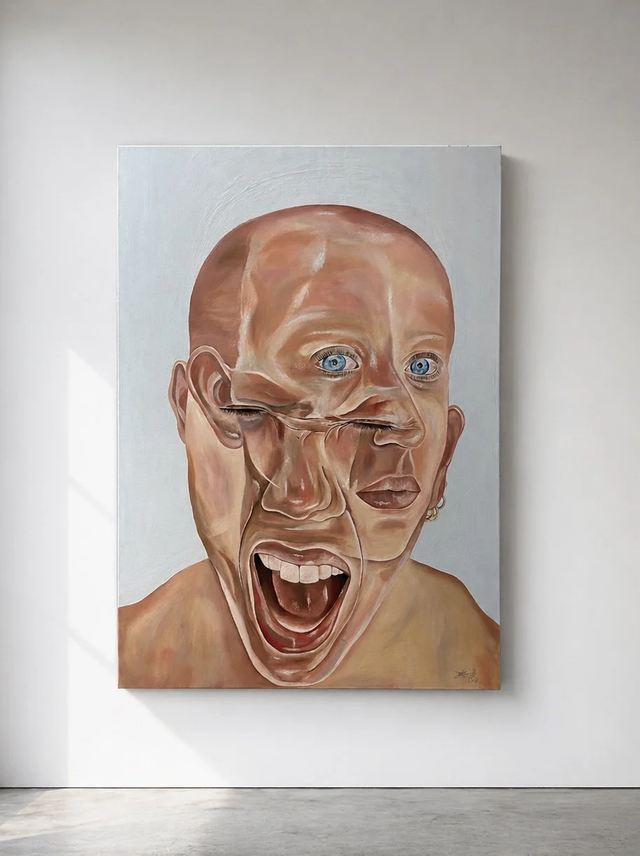Metamorphosis, Oils on canvas  2025 