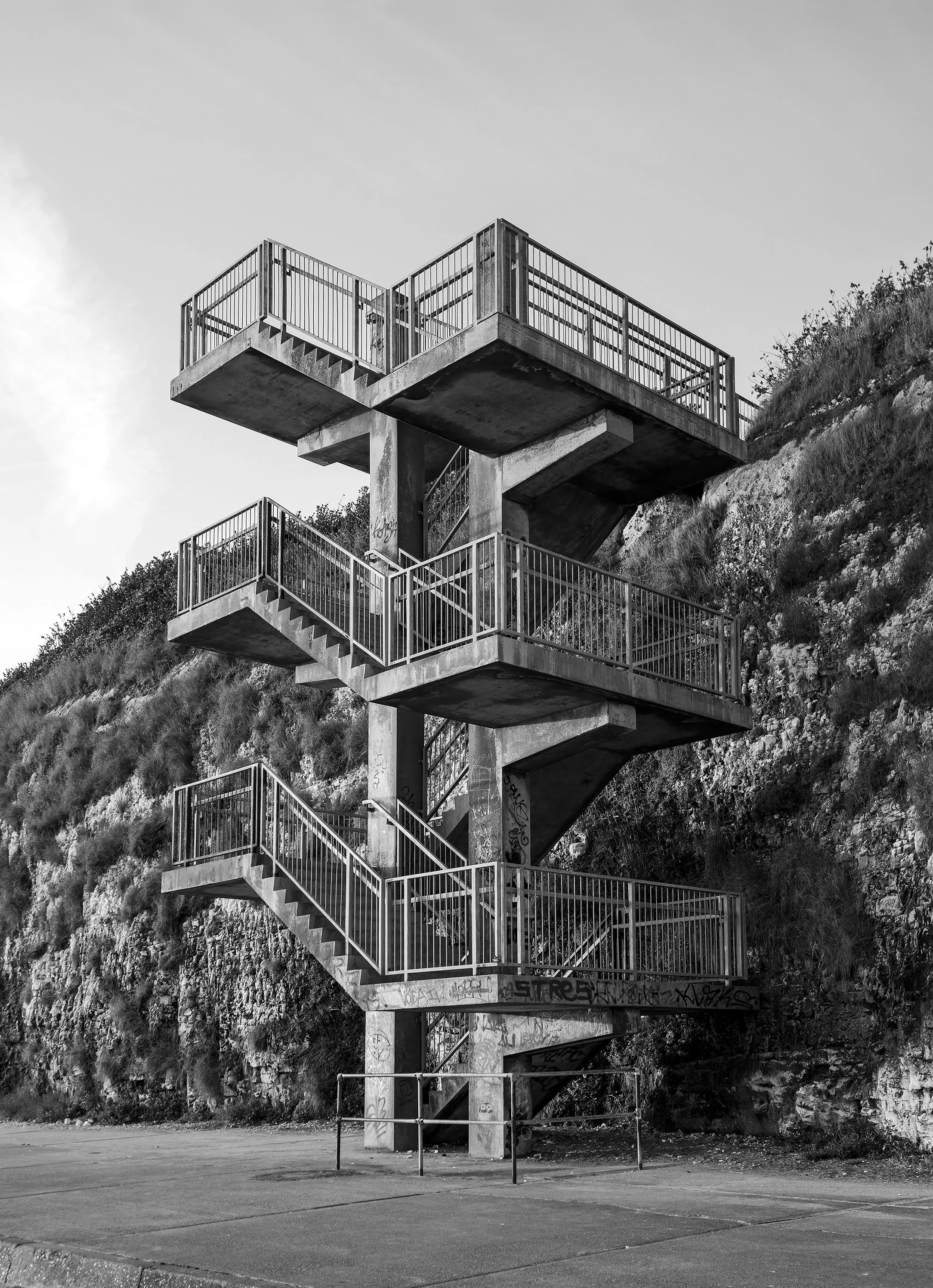 Walpole Tidal Pool Cliff Staircase