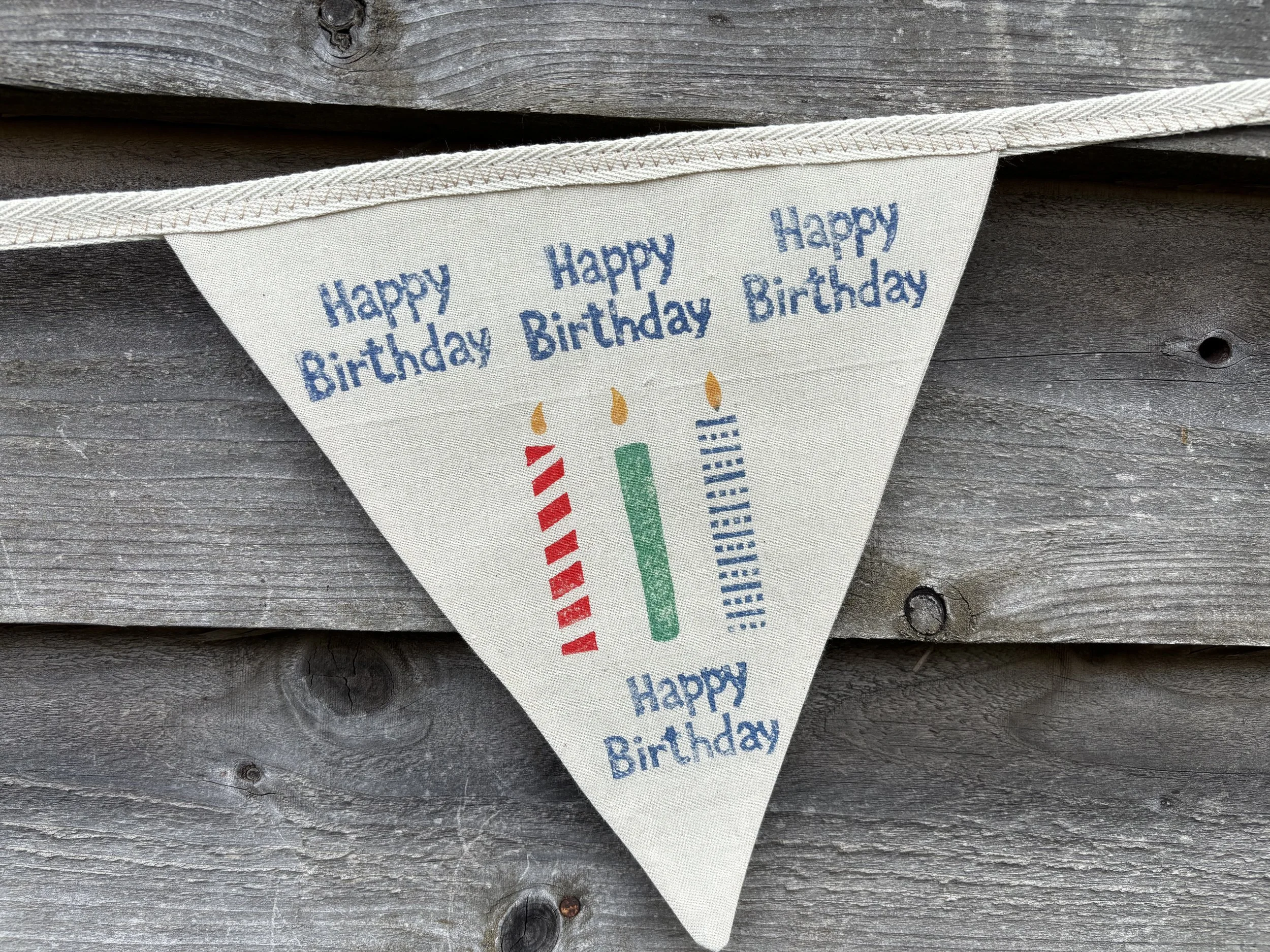Handmade Fabric Bunting | Decorative Cotton Garland