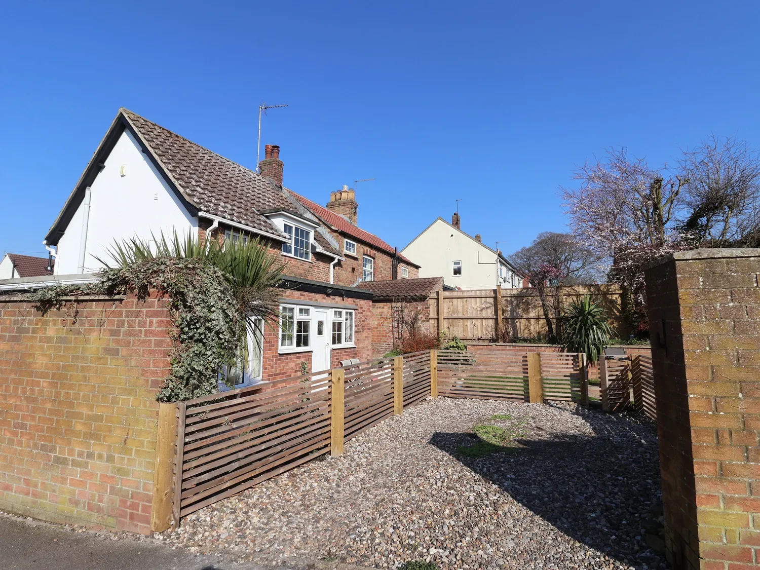 Rose Cottage in Skidby, a dog friendly East Yorkshire cottage with a peaceful village setting