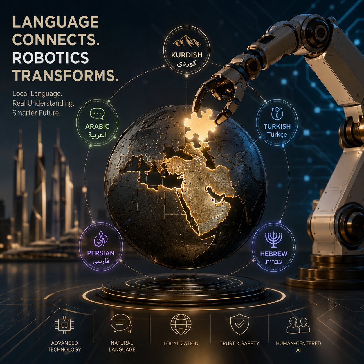 Beyond the Chip: Why Language and Localization Will Define Robotics and AI in the Middle East