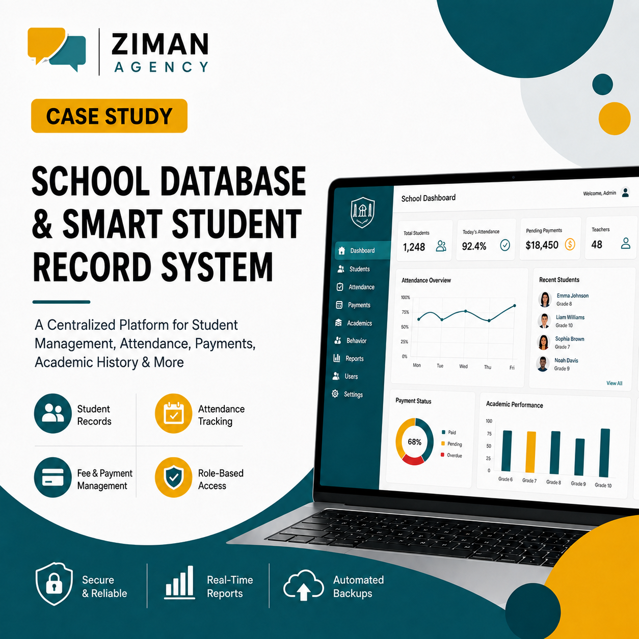 School Database & Smart Student Record System