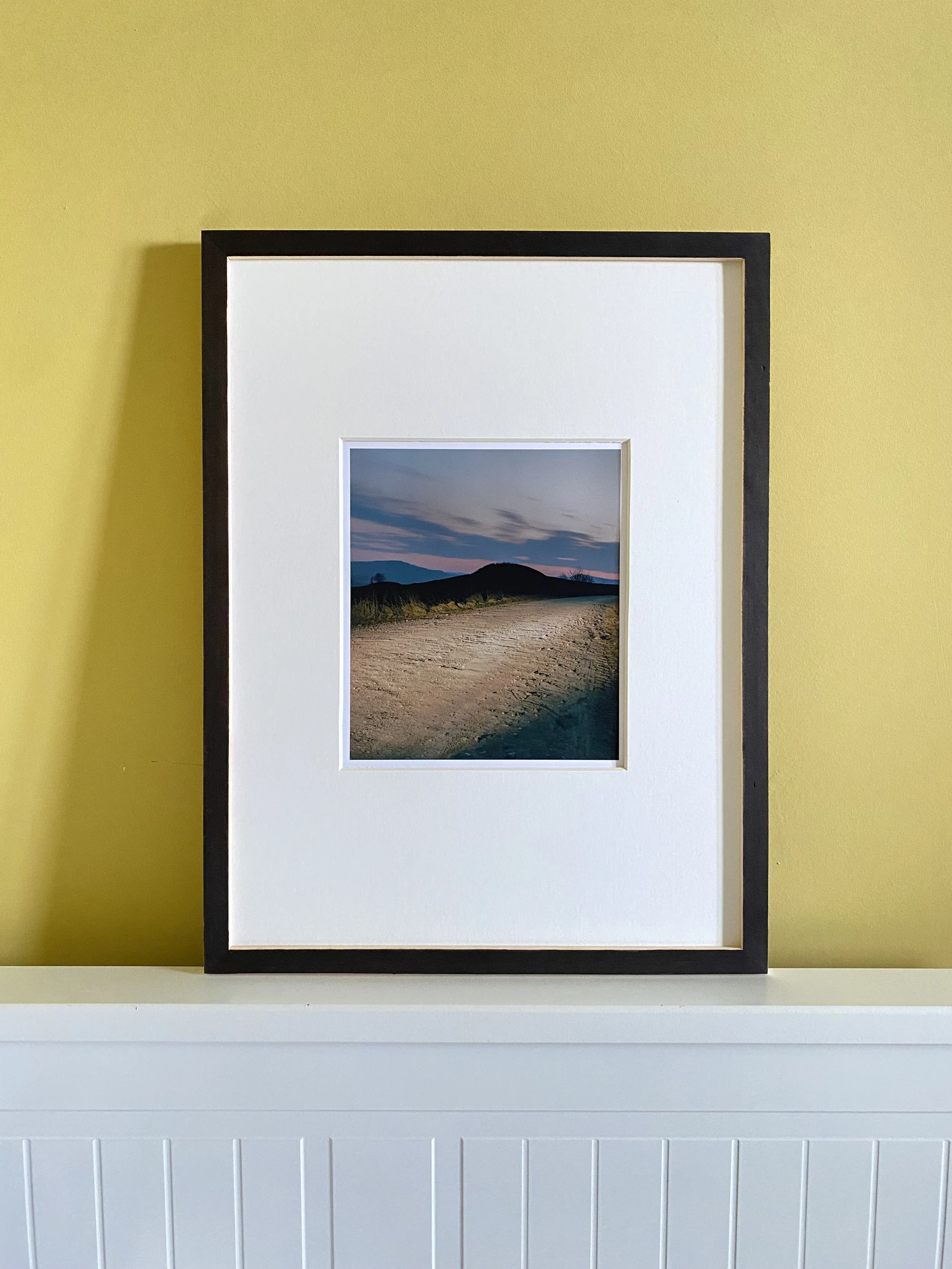 13/15 cm print in 20/30 cm wood frame