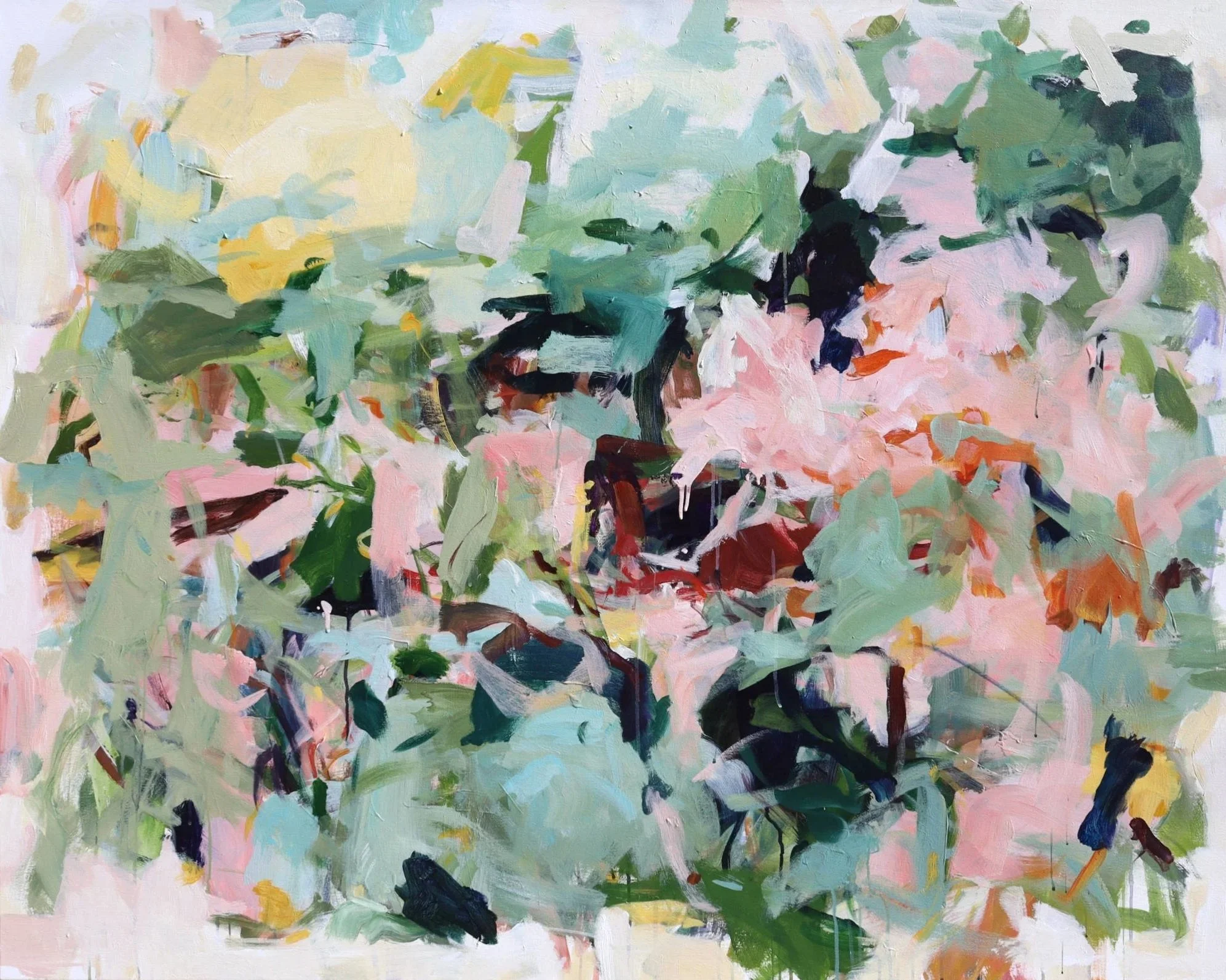 The Earth Moves Through Me, 2026, 
120x150cm, Acrylic on Canvas, 
€8,500