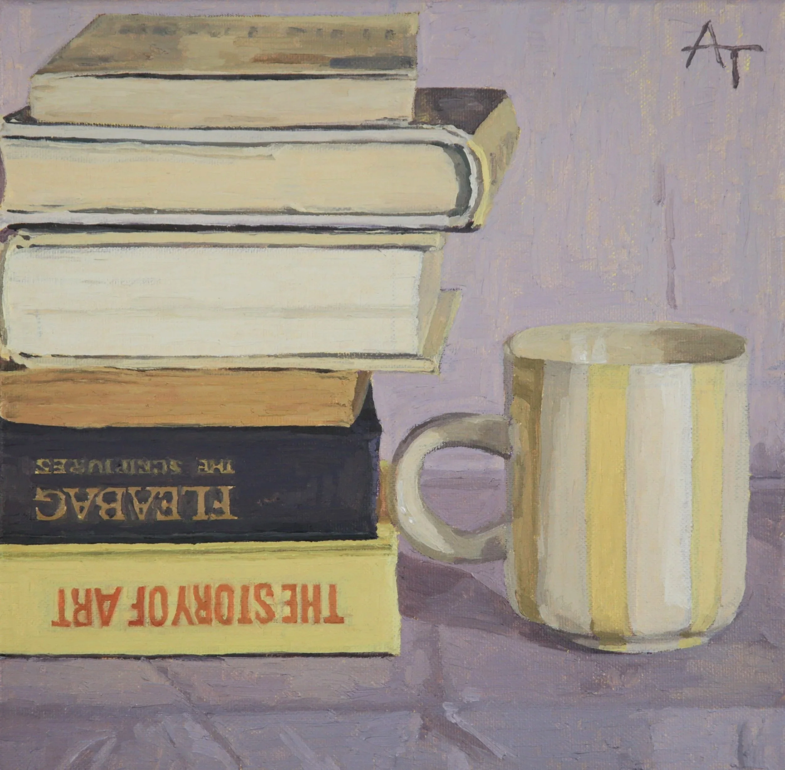 Lilac & Lemon, Original Painting