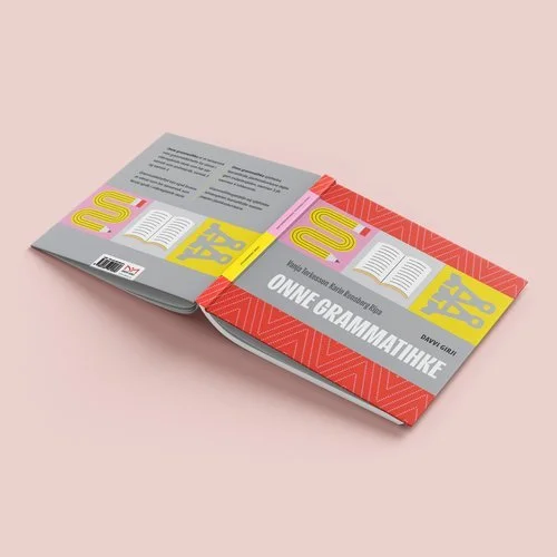 Onne grammatihke,Davvi Girji.
Grammatikkbok, sørsamisk.
Omslagsdesign, illustrasjon, layout og ombrekking