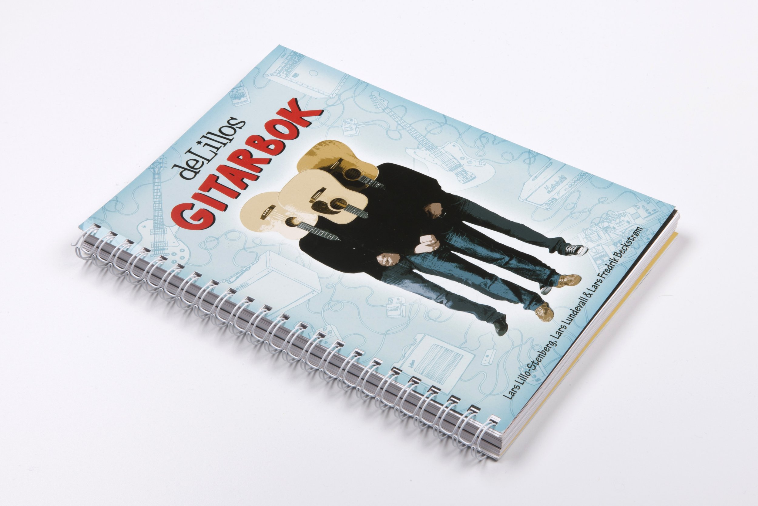 Omslagsdesign, deLillos gitarbok
