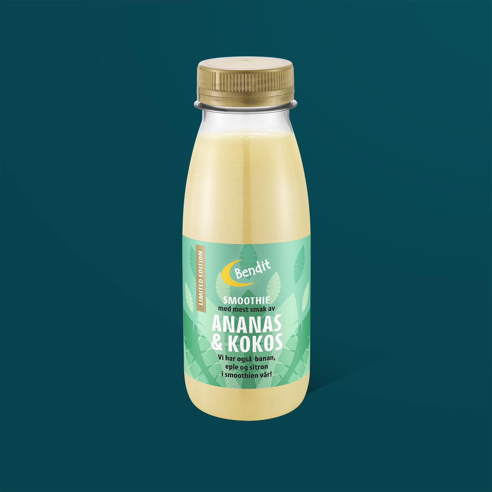 Bendit smoothie
Emballasjedesign for BAMA
Emballasje, illustrasjon og layout
