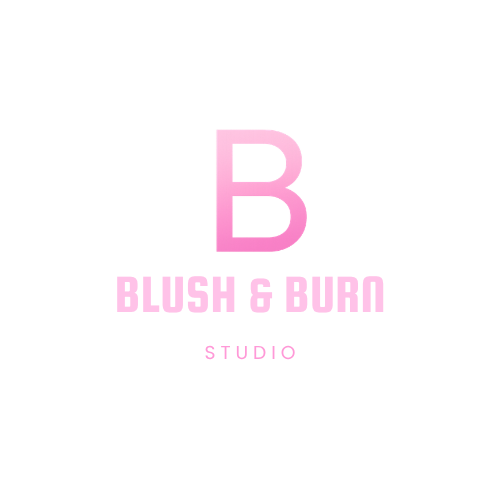 A digital design featuring a large pink letter 'B' with a glow effect and the text 'BOLD AND BEAUTIFUL' beneath it in pink, set against a black background.