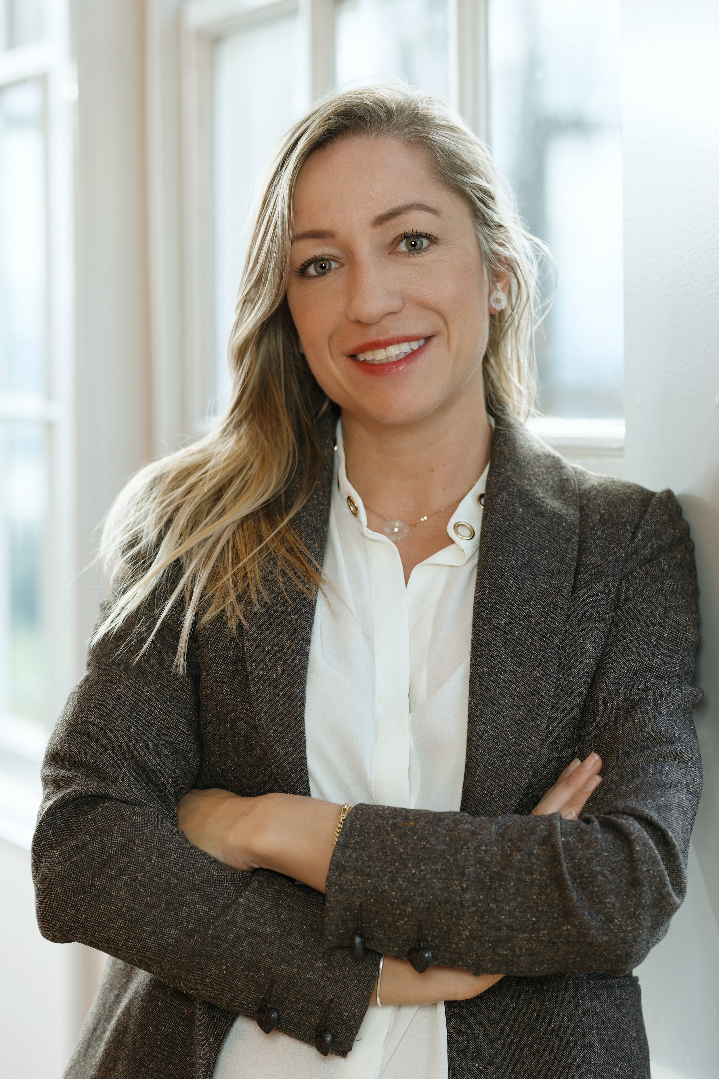 Portrait professionnel femme entrepreneure Genève Alain Grivel