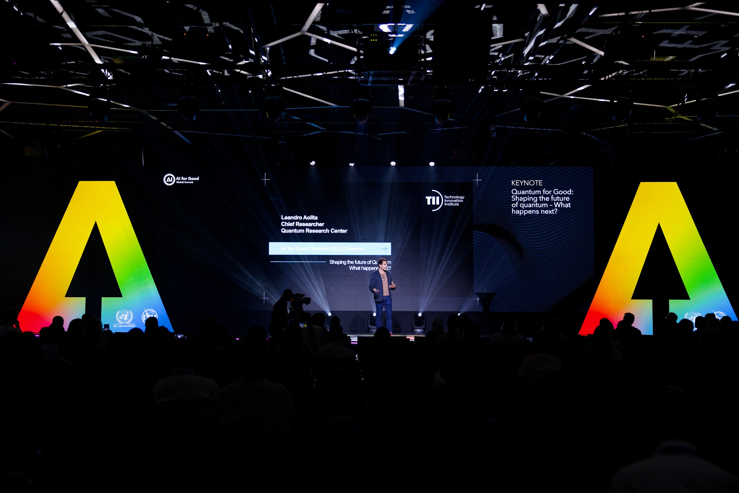 Photographe événement corporate Genève conférence internationale Alain Grivel