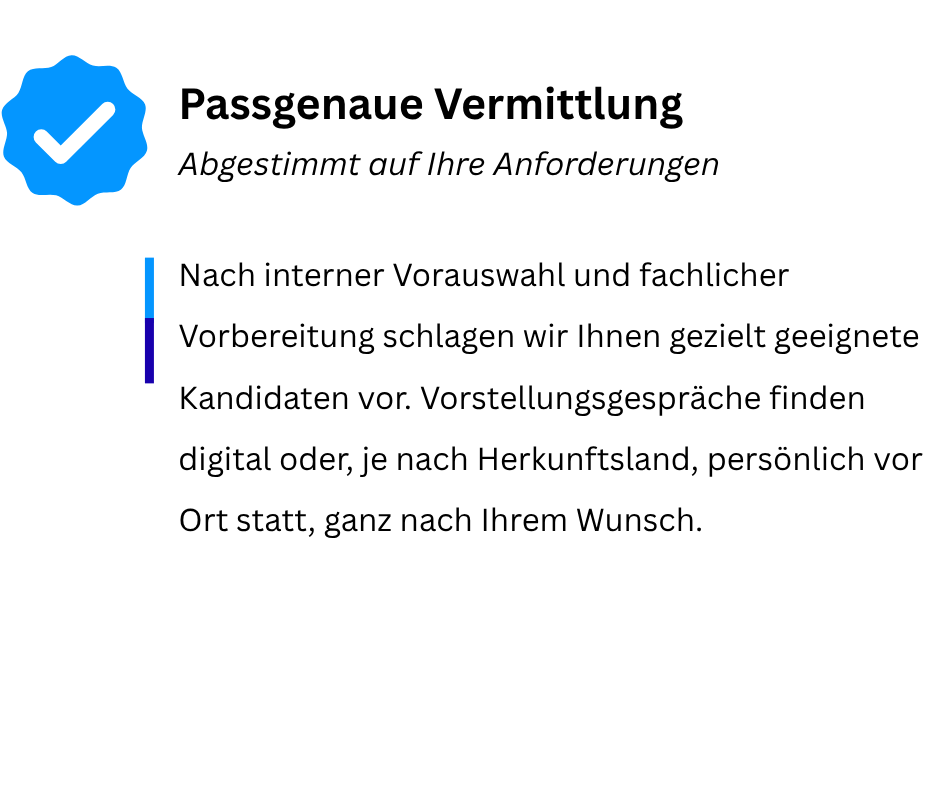 Ein Symbol mit einem blauen Häkchen in einer blauen Form, daneben deutscher Text, der 'Verifizierung' bedeutet.