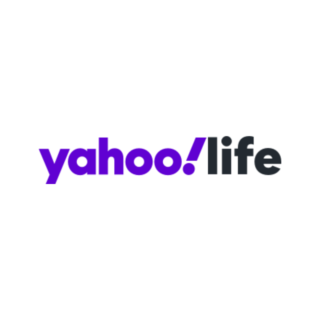 Yahoo Life logo with purple and black text on a white background.