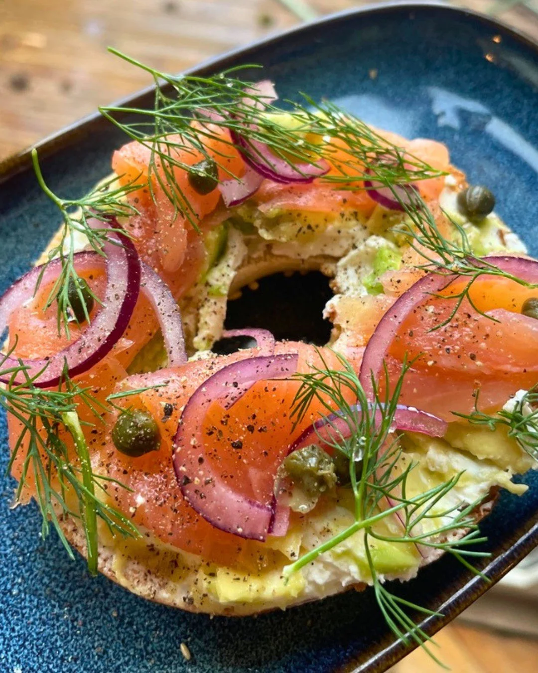 Bagels are having a moment in my head this week

I&rsquo;ve been working on a little bagel project and all I can think about is smoked salmon and cream cheese (and their delicious accompaniments), but is that really "it"? As good as it is, 