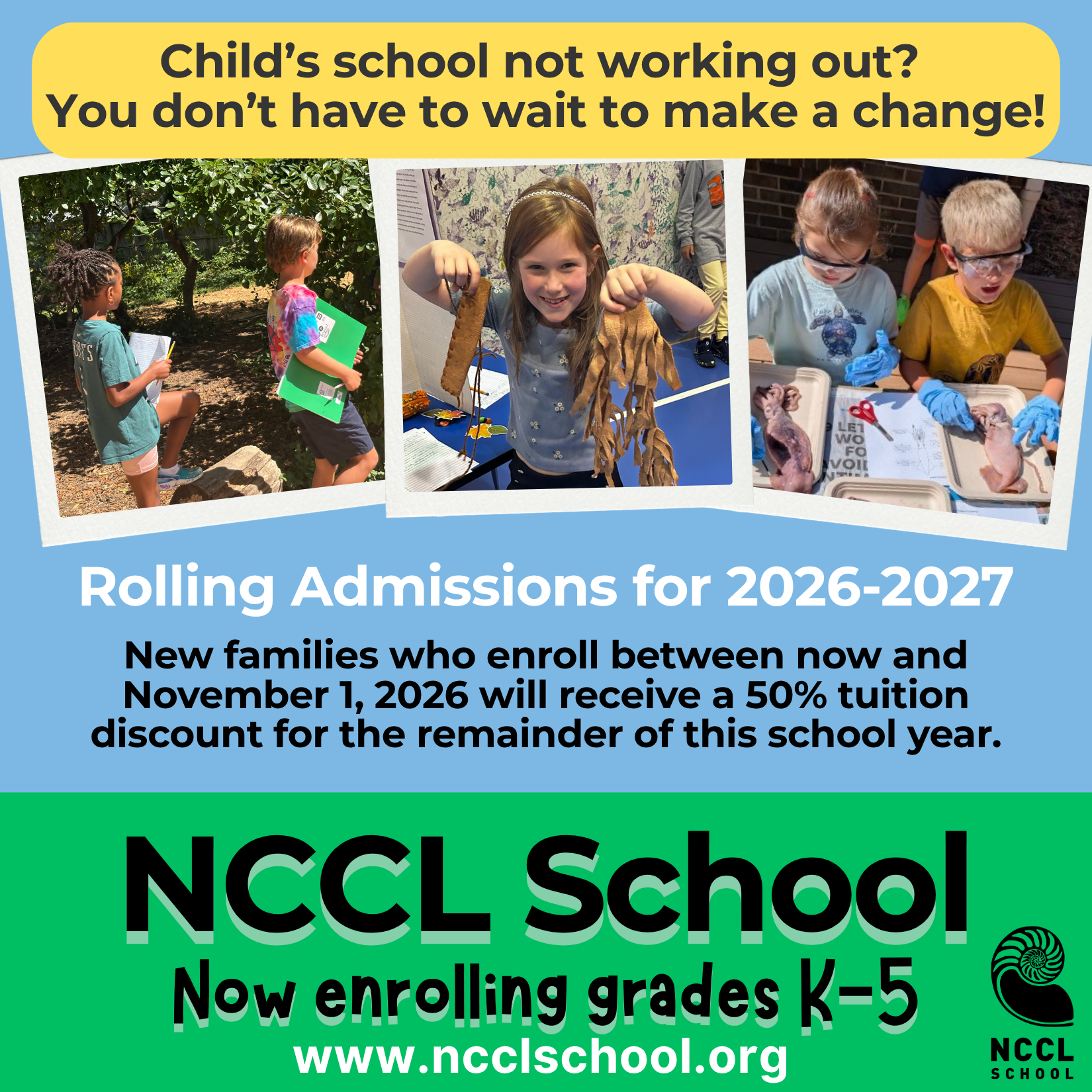 Is Your Child’s School Not Working Out? It’s Not Too Late to Make a Change!