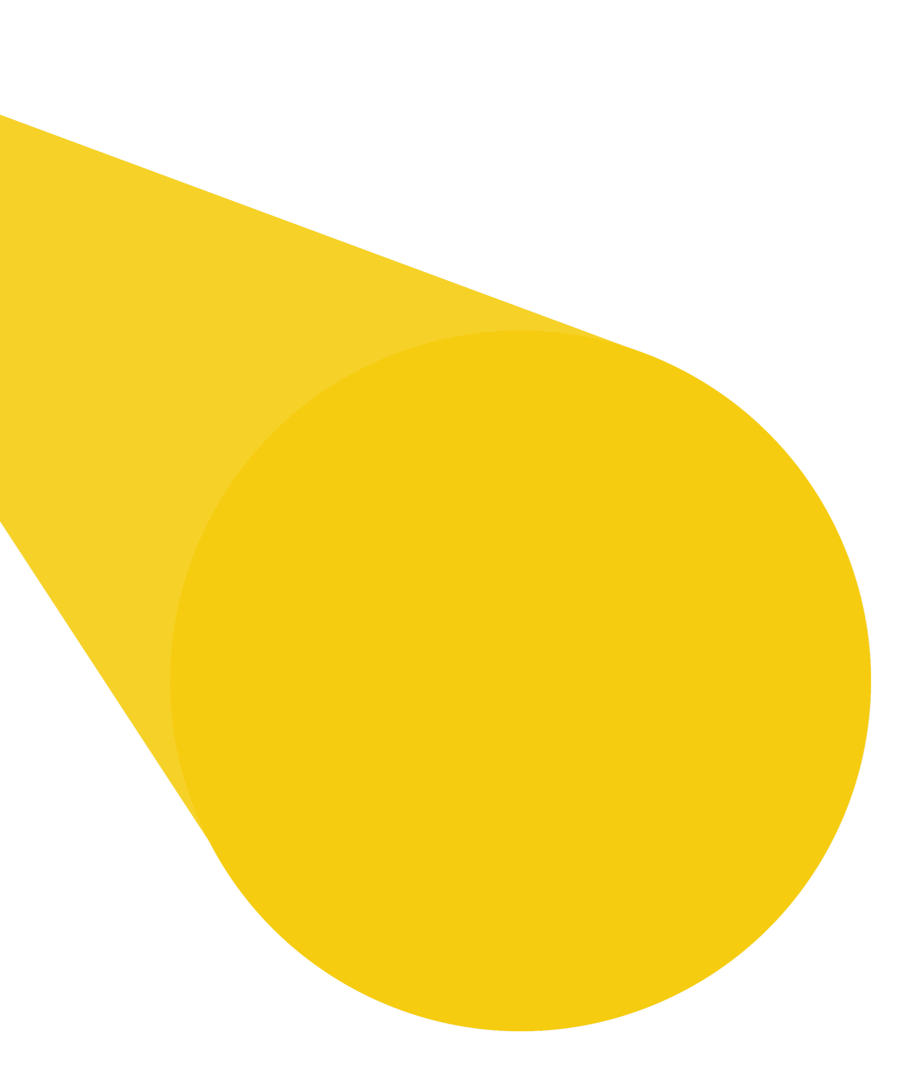 Yellow cut off spotlight coming from the upper left corner