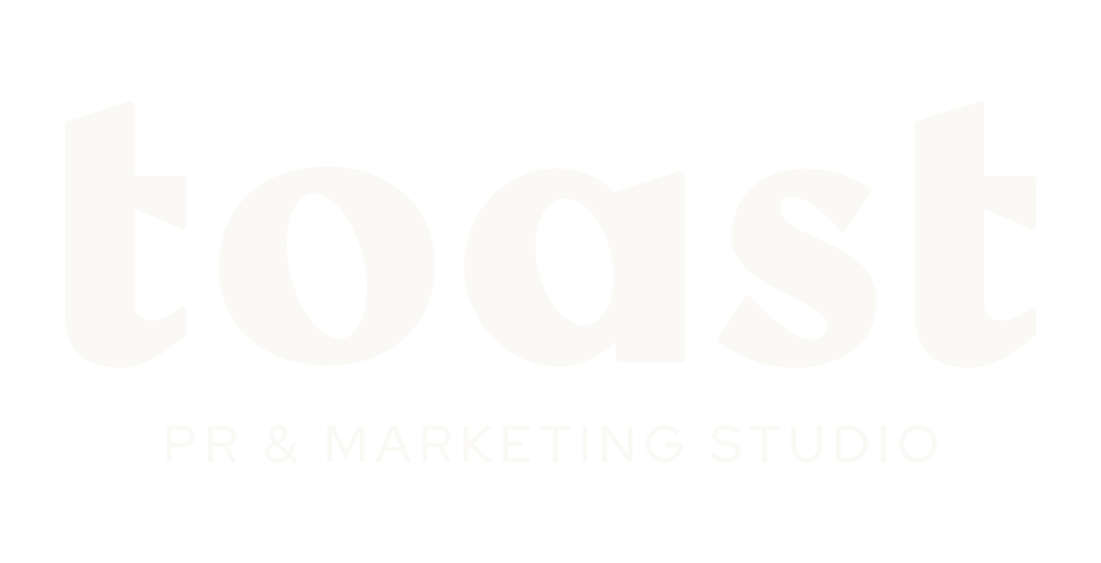 Logo for Tootst PR & Marketing Studio with the company name in bold white text on a black background.