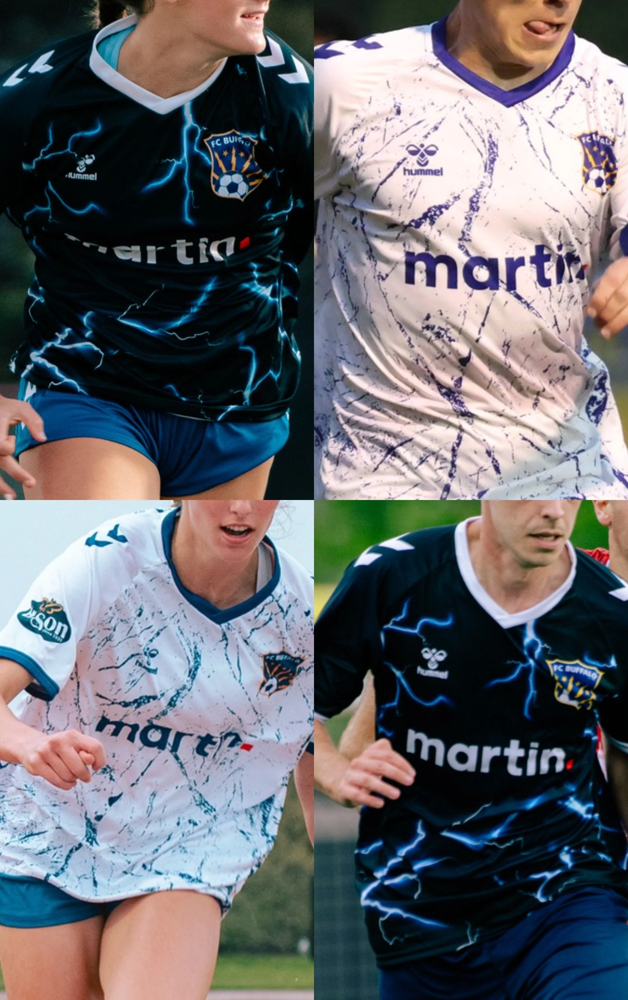 FC Buffalo 2025 game-worn jerseys