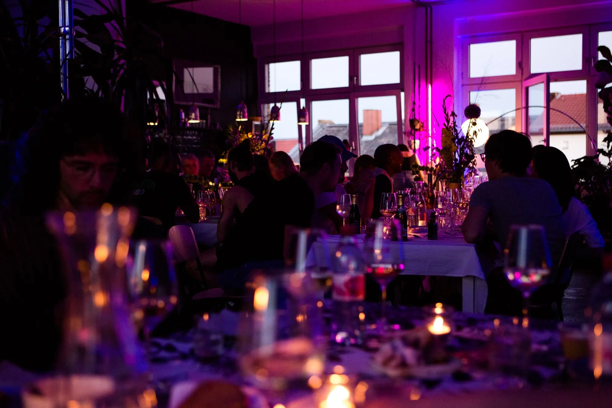 Screening, Seated Dinner oder Dancefloor – der Open Space passt sich dem Format an.