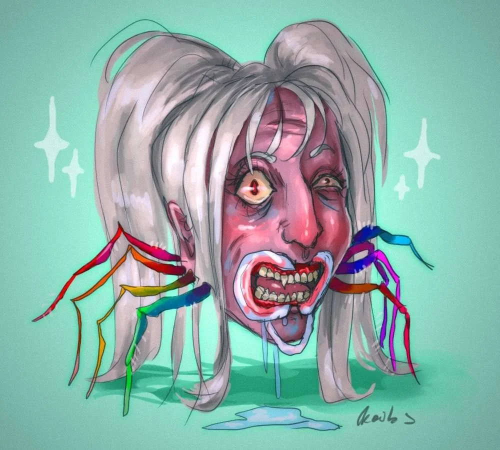 Dental Work (digital illustration, krita)
