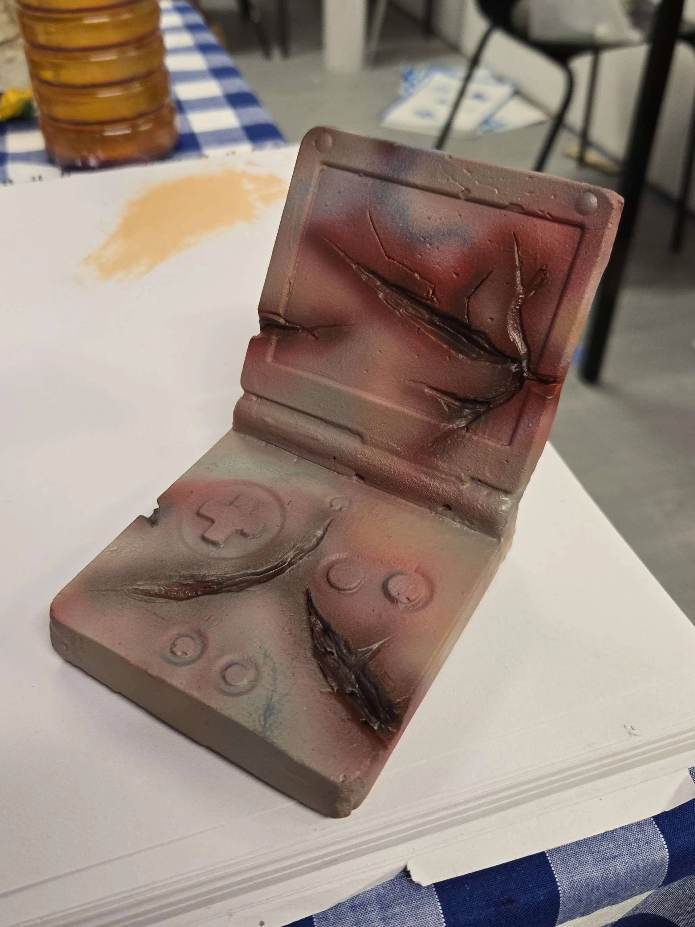 FleshBoy (wax cast, airbrush)
