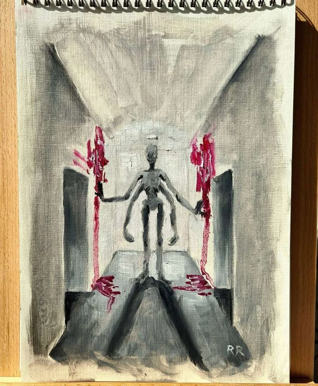 Entity
(oil paint on canvas paper)