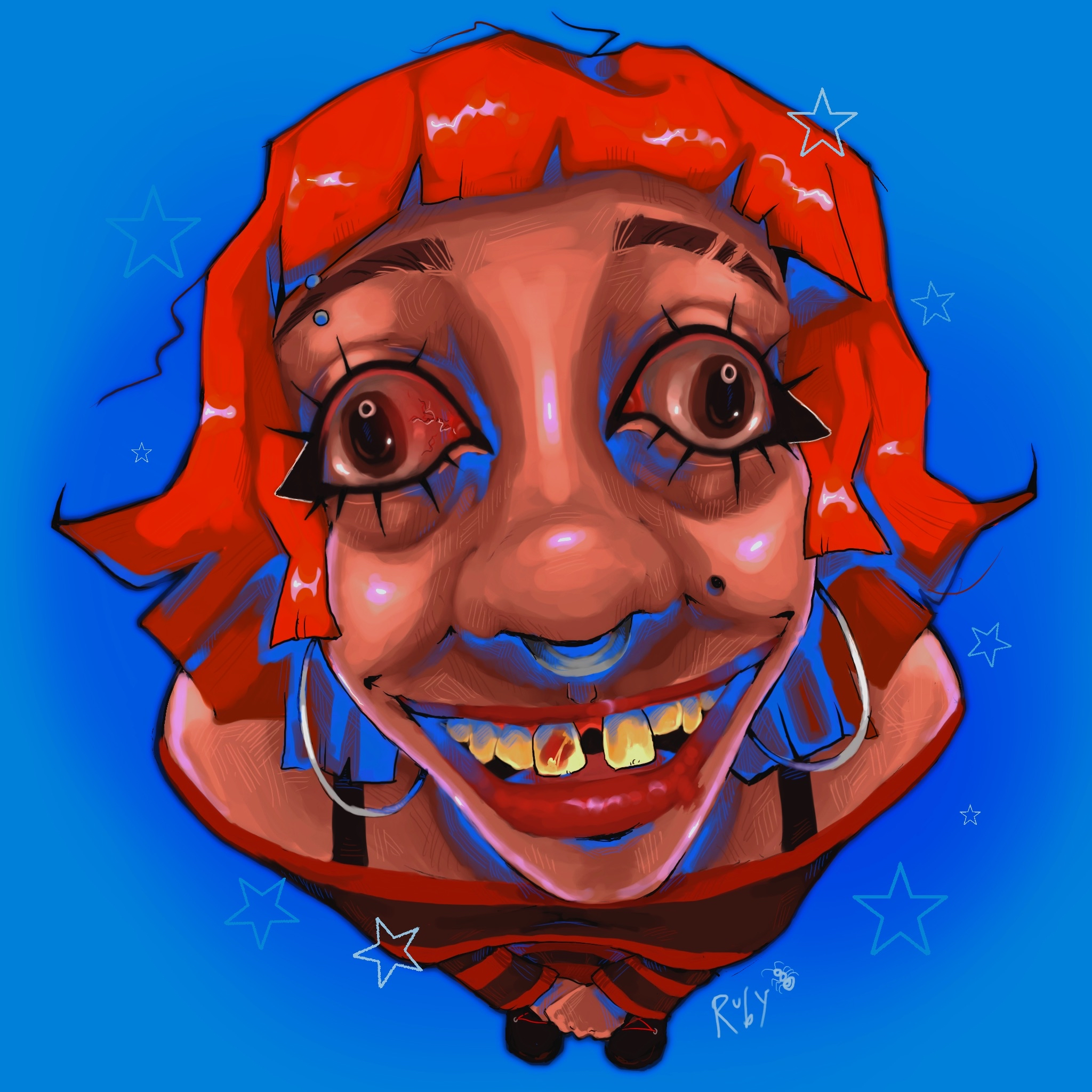 Bubble Cam
(digital illustration, procreate) 