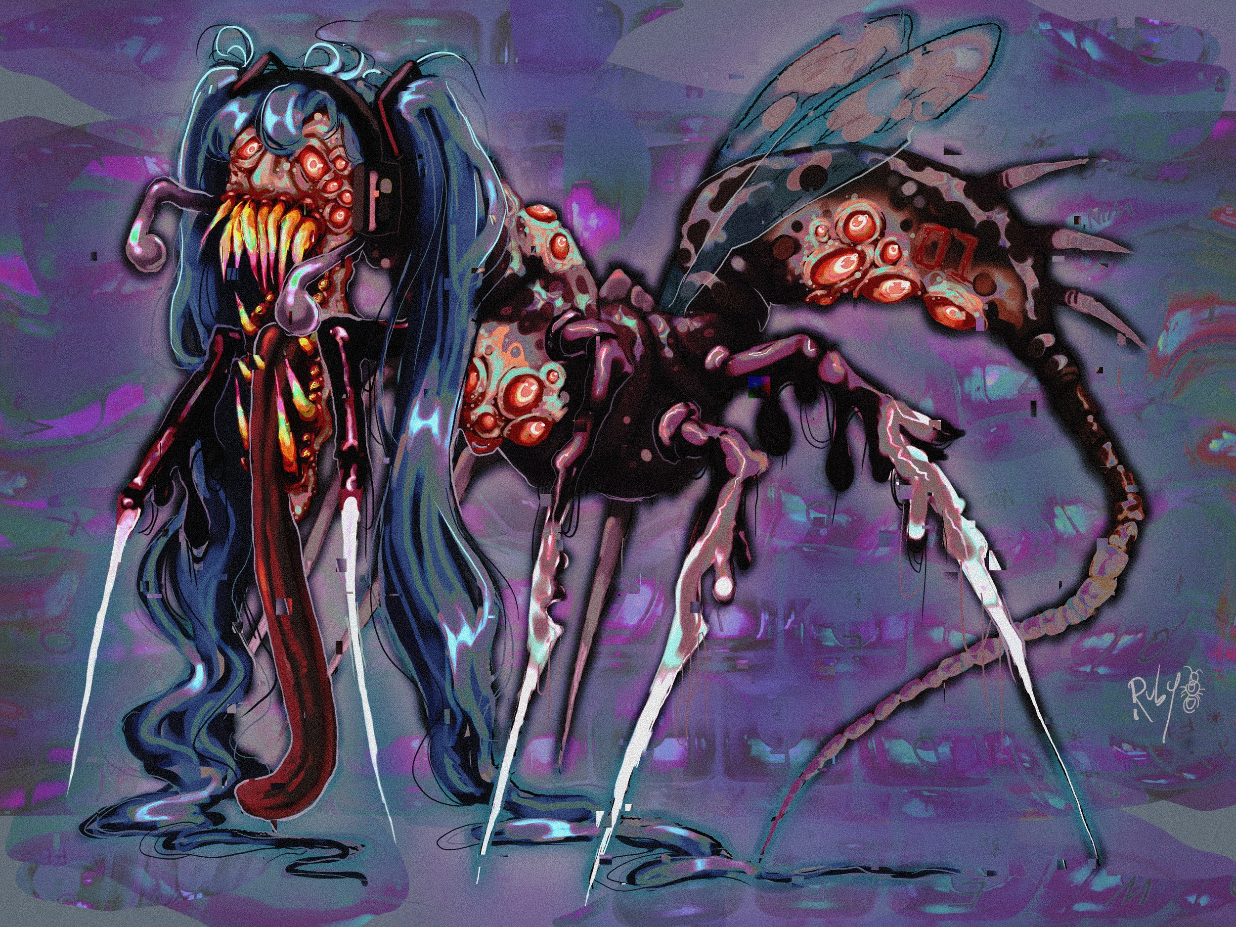  Mikubomination
(digital illustration, procreate) 