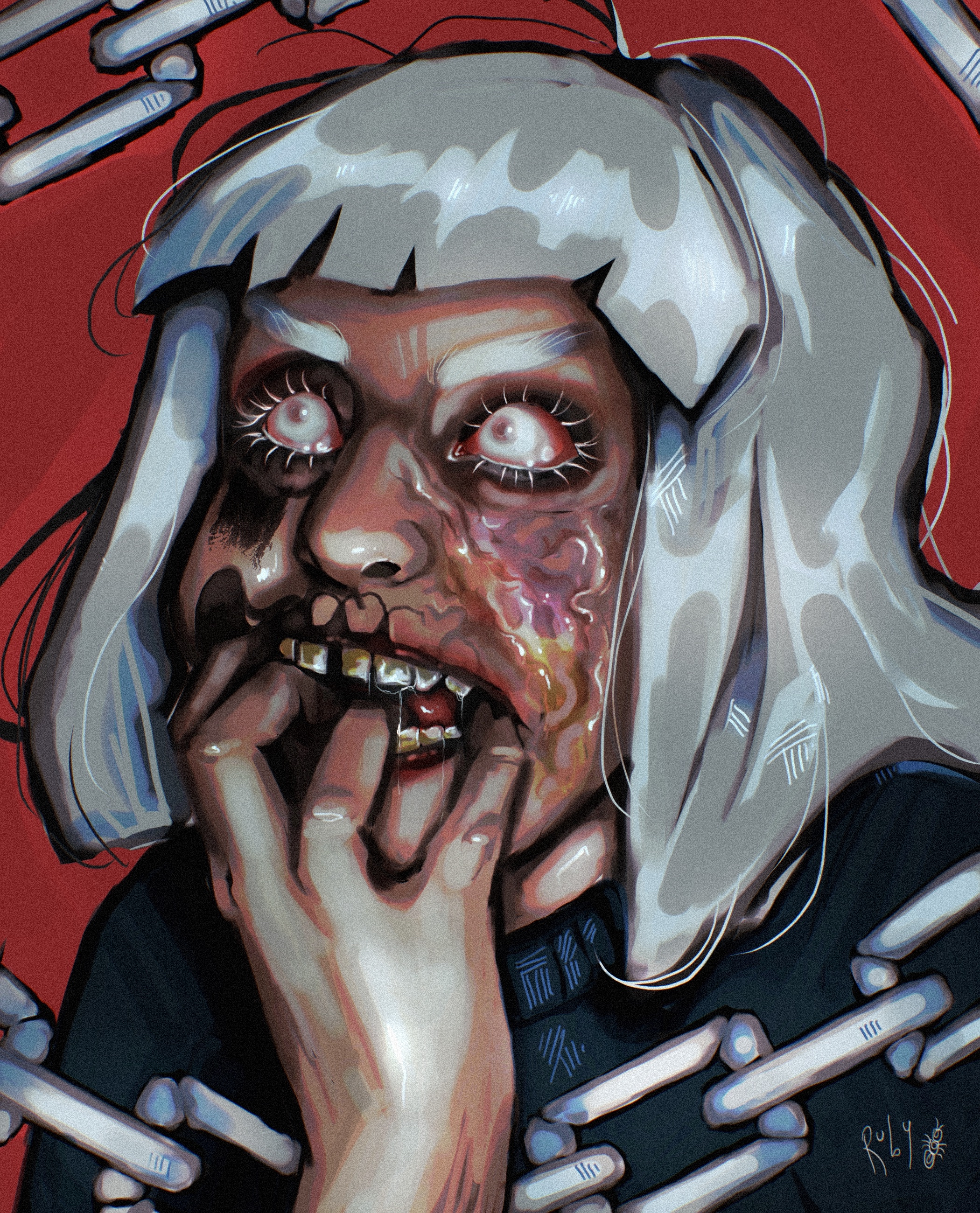 Warhammer
(digital illustration, procreate) 