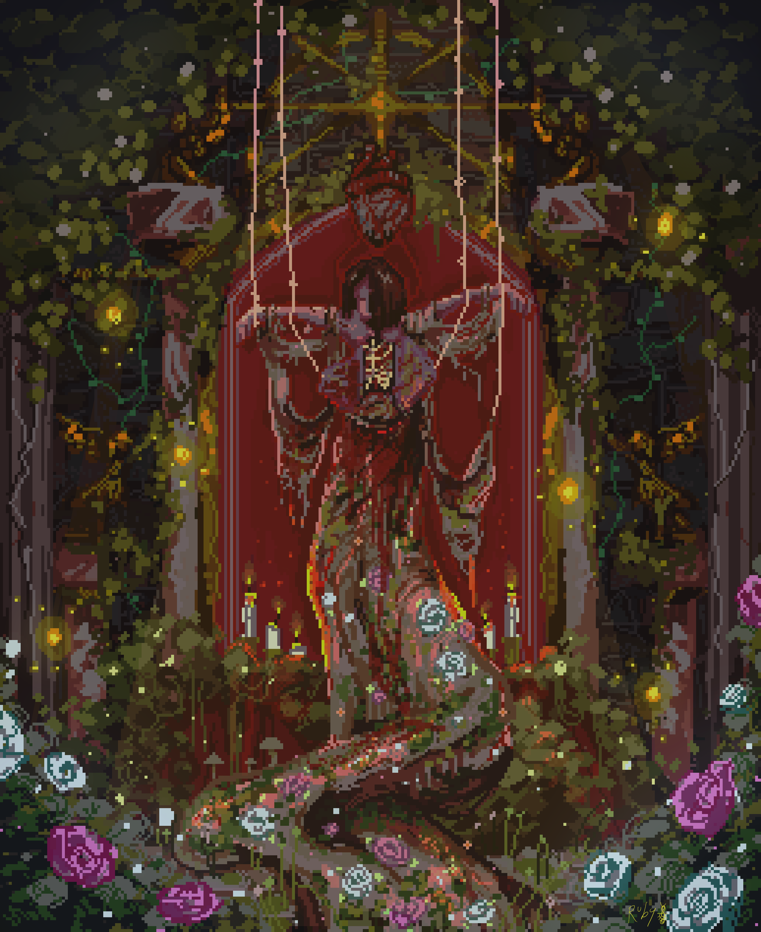 The Sacrifice
(digital pixel art)