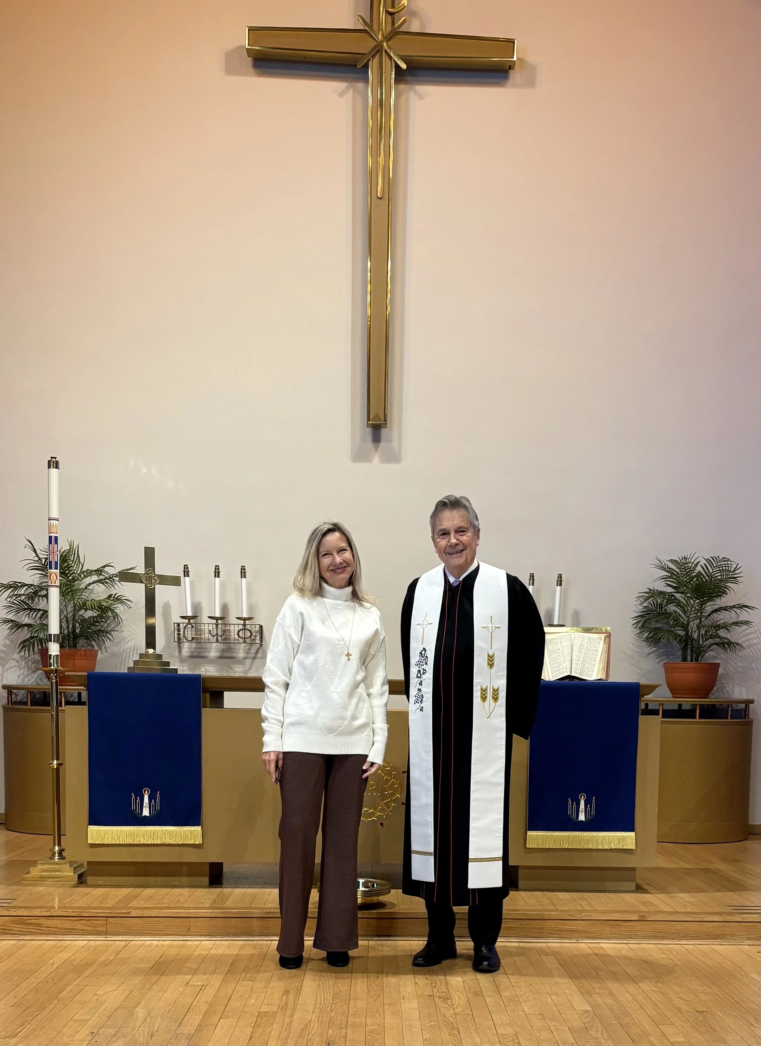 Reverand George Patterson of the Atlantic United Methodist Church in Ocean City, Maryland