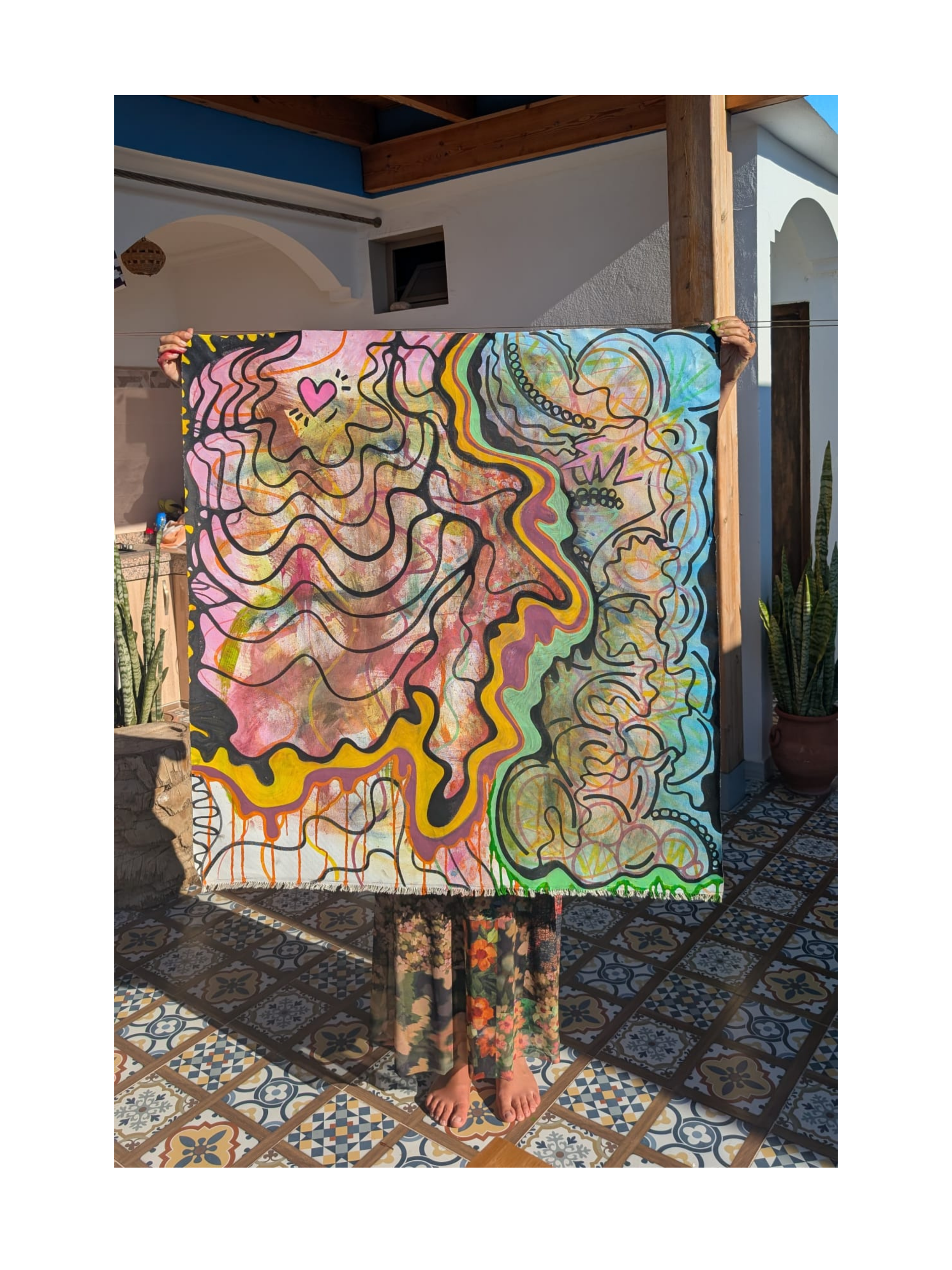 From the unconscious to the canvas
