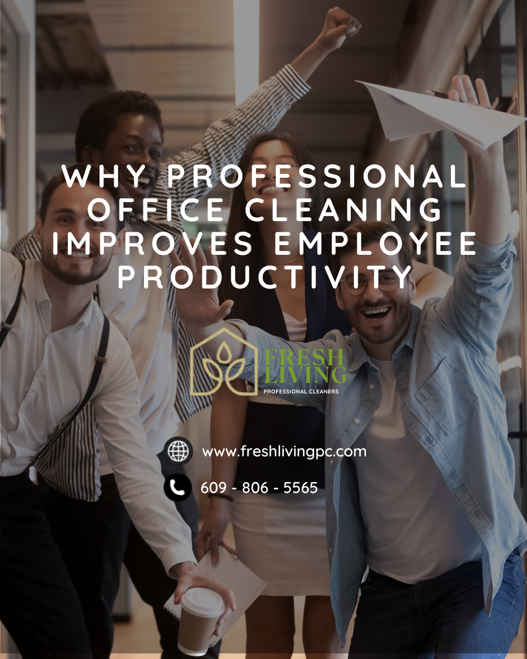 Why Professional Office Cleaning Improves Employee Productivity