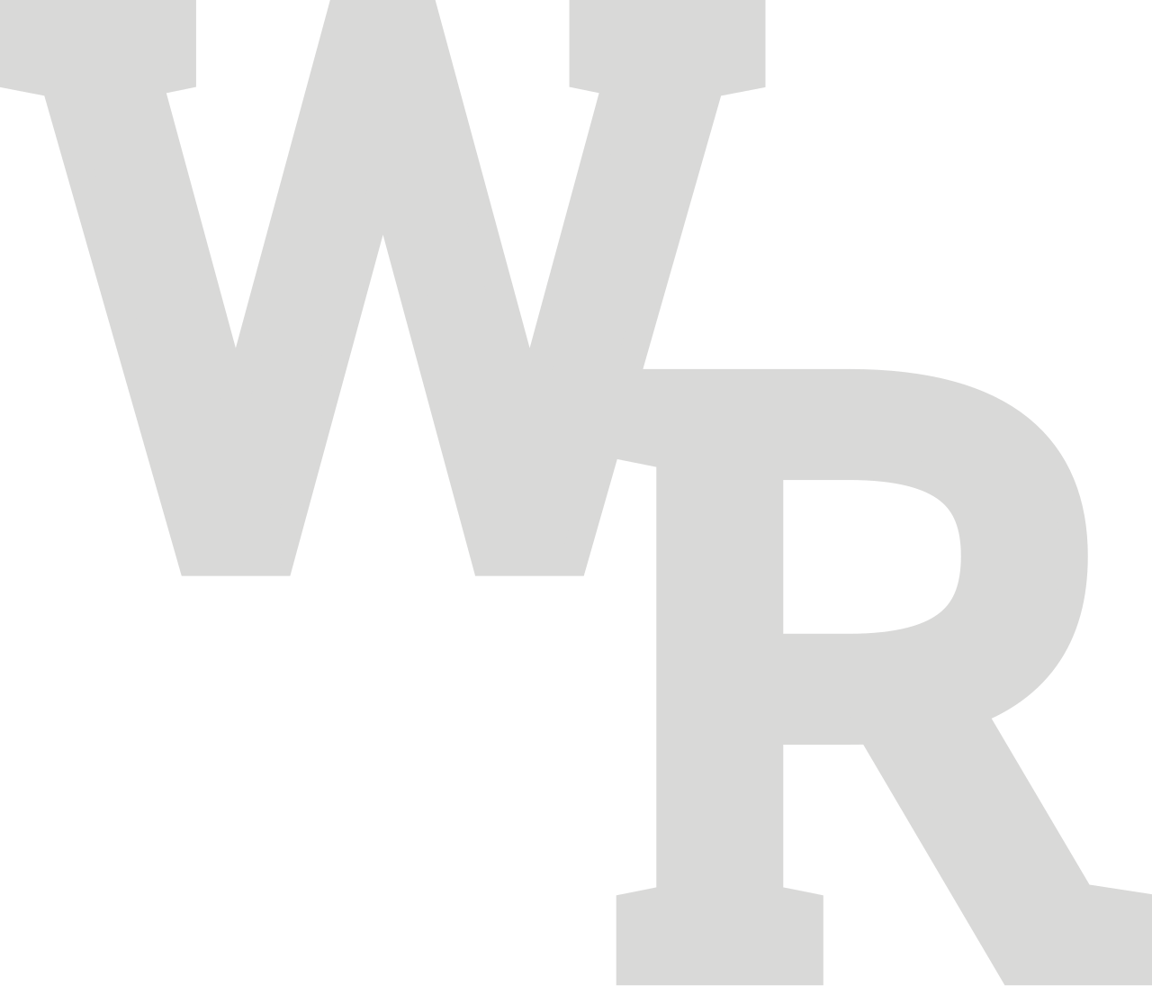 Blurred black and white logo of WTVR
