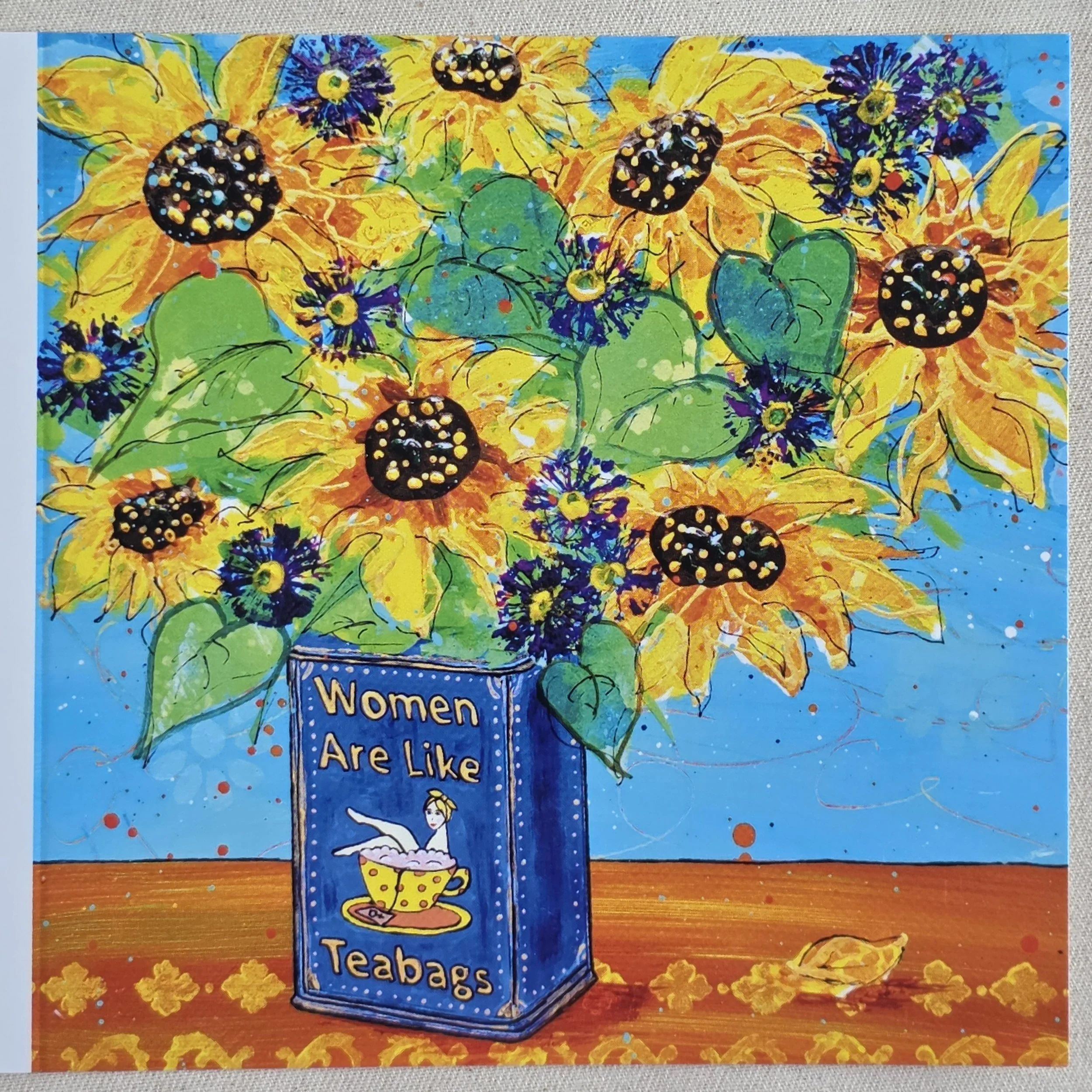 Women Are Like Teabags Card