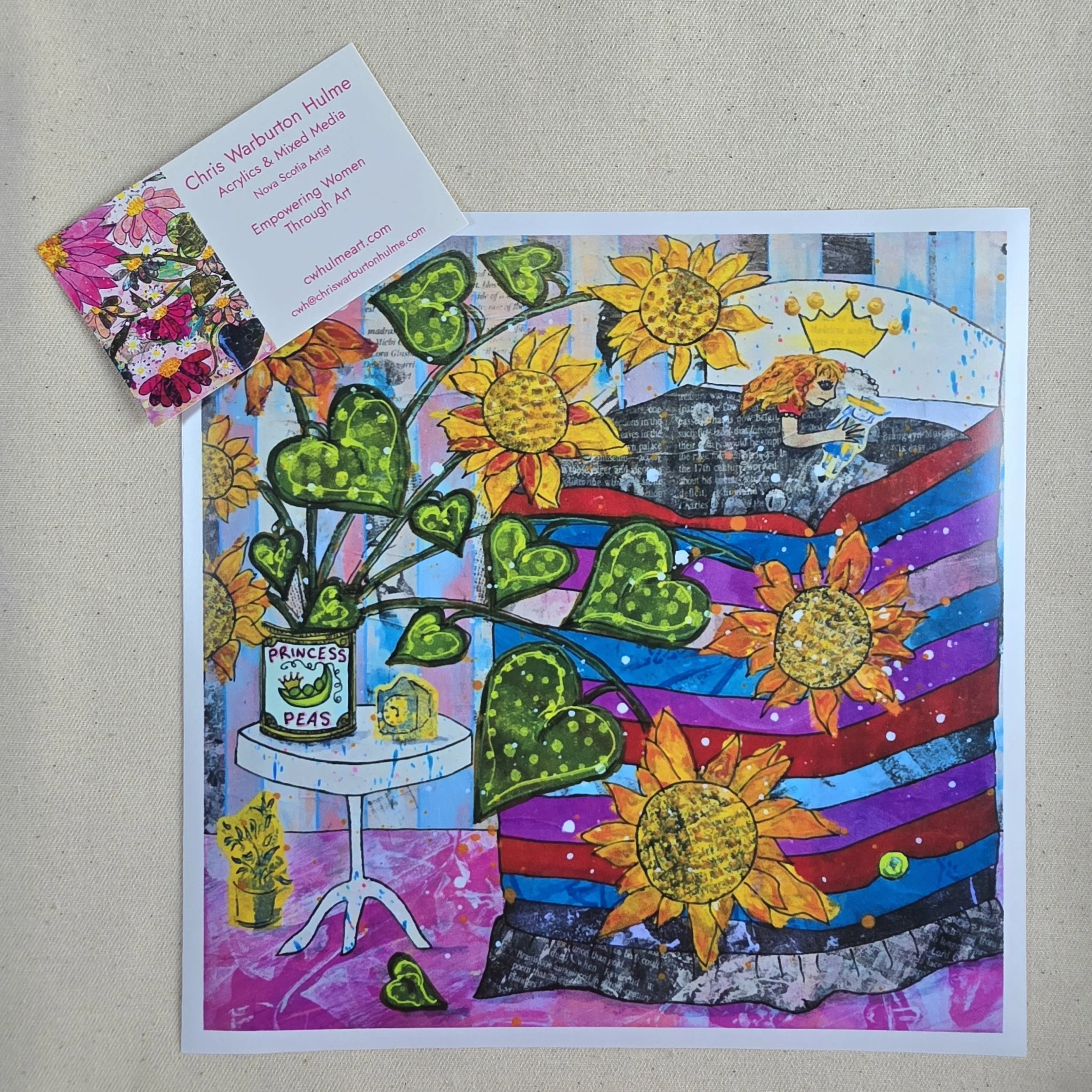 Princess Peas Print