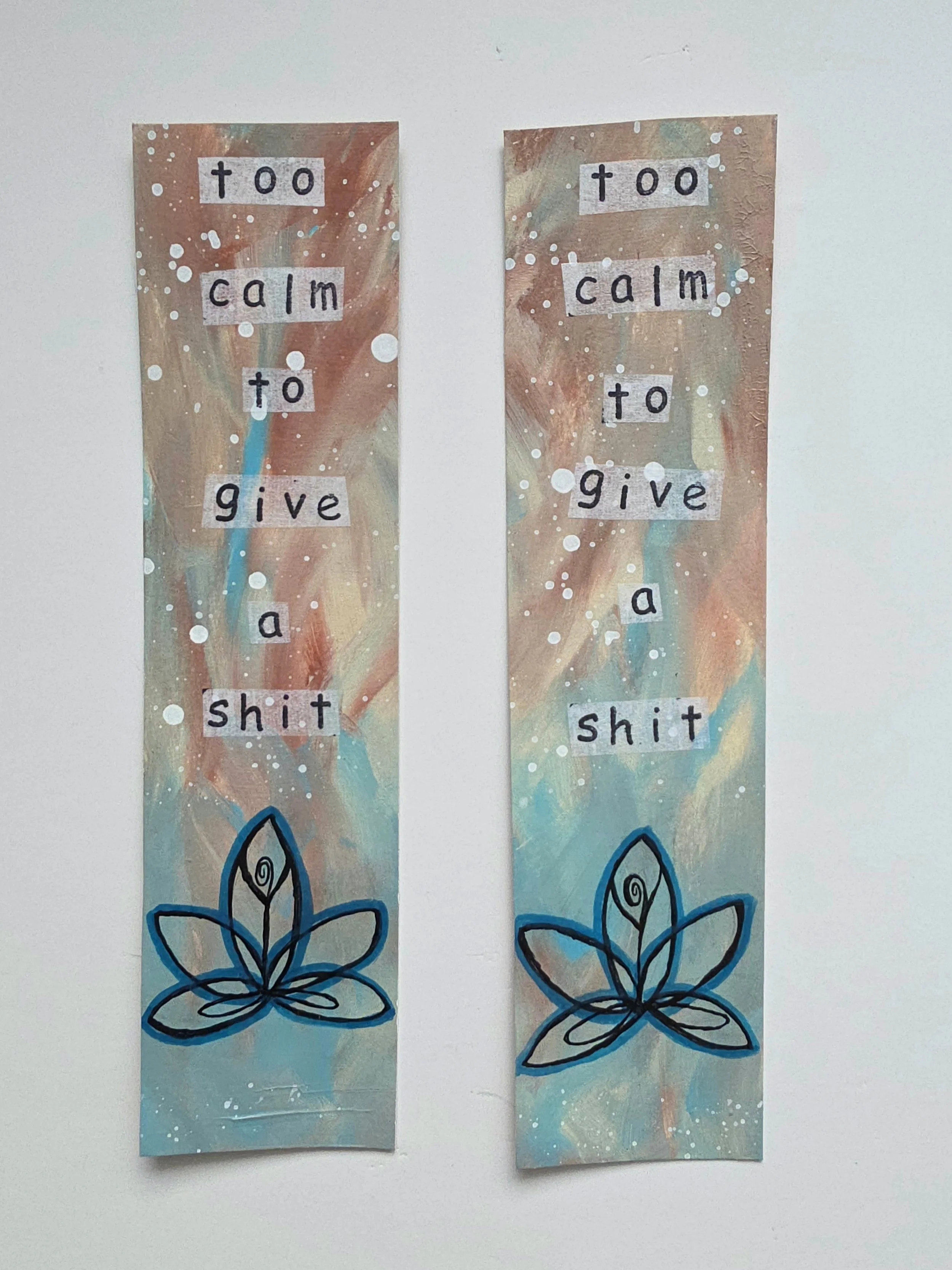 Too Calm to Give a Shit