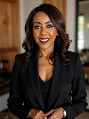 A professional photograph of Sophia Trevant.