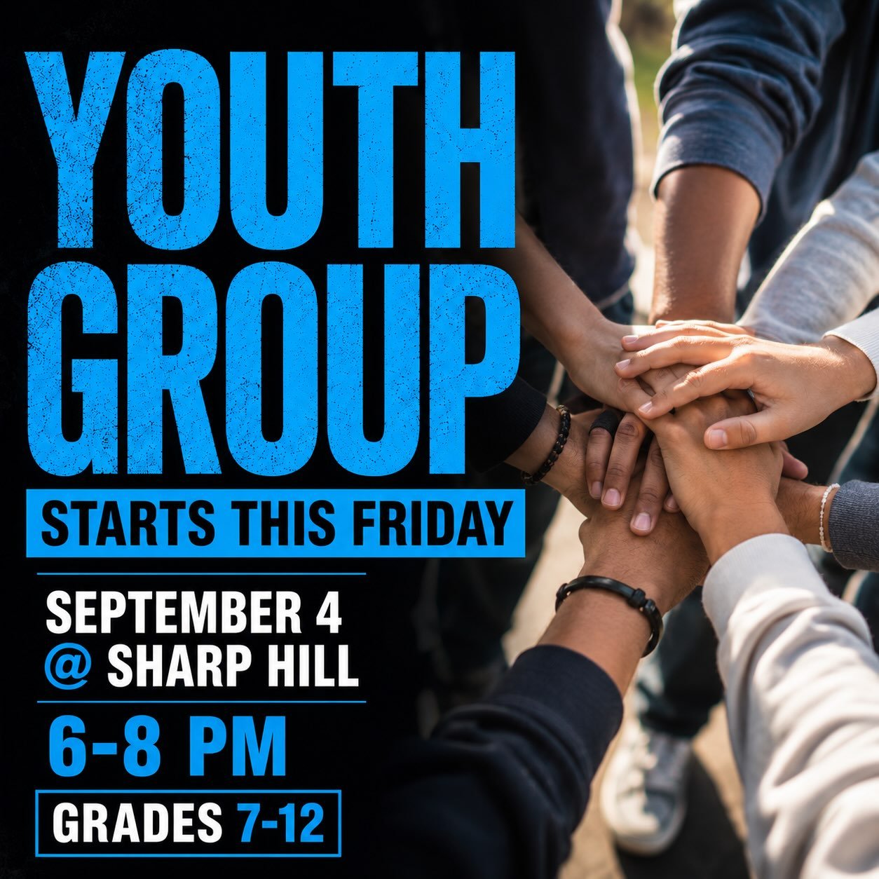 It&rsquo;s finally here! Youth Group is starting this Friday!
Open to all kids grades 7-12.
⏰ 6-8pm
📍 130 Sharp Hill Rd (in the annex)
Registration can be done upon drop off!
There will be snacks, game, and growing in God&rsquo;s Word. See you there